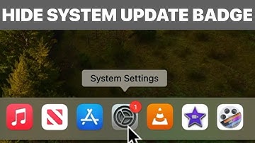 How to Remove System Settings Update Badge on Mac (Tutorial)