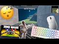 Razer huntsman mini ASMR Chill 😴 1v1 ZONE WARS | Fortnite gameplay 😴