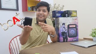 Boat 170 Bluetooth Speaker Unboxing & Review With Water Test In Hindi - Giveaway