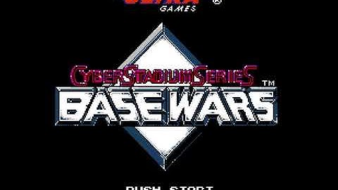 Cyber Stadium Series   Base Wars USA intro - Nintendo Entertainment System (NES)
