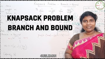 Knapsack Problem | Branch & Bound | DAA