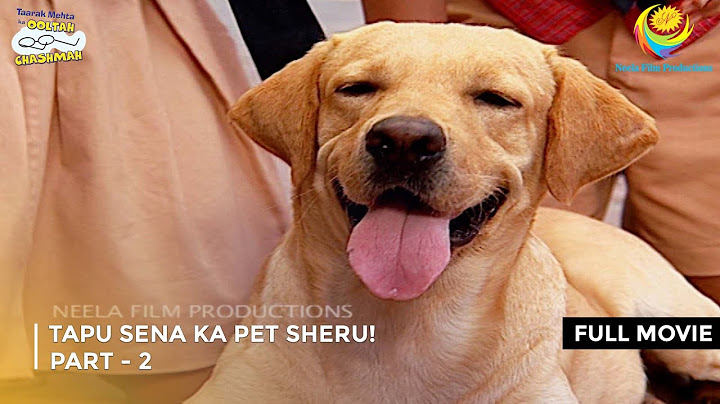 Tapu Sena Ka Pet Sheru! I FULL MOVIE | PART 2 I Taarak Mehta Ka Ooltah Chashmah Ep 1093 to 1096