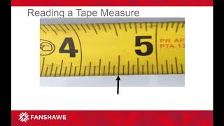 Reading an Imperial Tape Measure