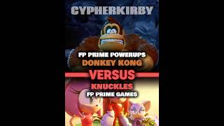 Donkey Kong Versus Knuckles The Echidna