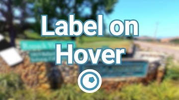 Tutorial: How to display a label on hover