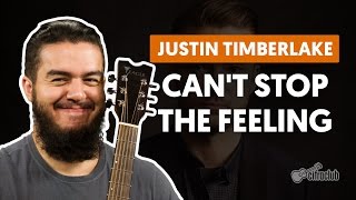 Video thumbnail of "Can't Stop The Feeling - Justin Timberlake (aula de violão completa)"