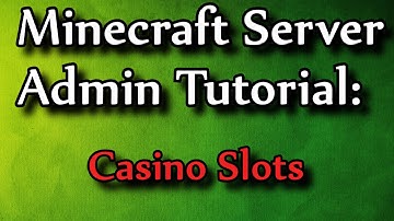 Minecraft Admin How-To: Casino Slots