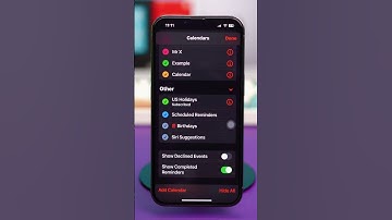How to Delete or Unsubscribe US Holidays in iPhone’s Calendar | Remove Holiday Calendar iOS