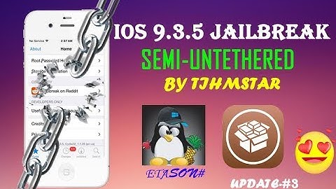 IOS 9.3.5 JAILBREAK FOR 32 BIT BY TIHMSTAR & SIGUZA HAS BEEN CREATED!! RELEASING VERY SOON  !!!! 😀