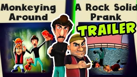 Scary Robber Home Clash [Trailer] Monkeying Around + A Rock Solid Prank