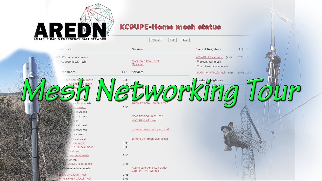 AREDN Mesh Networking Overview