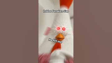 Roblox Forsaken Slap #roblox #potemer #robloxanimation #chickenmom #slap
