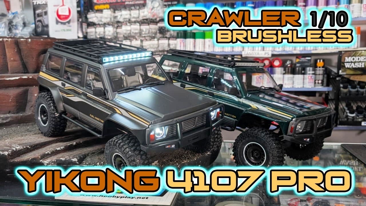 YIKONG 4107 PRO PATROL 🔥 UNBOXING + PRIMERAS IMPRESIONES | Brushless ...