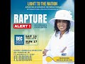 Rapture alert deliverance and healing