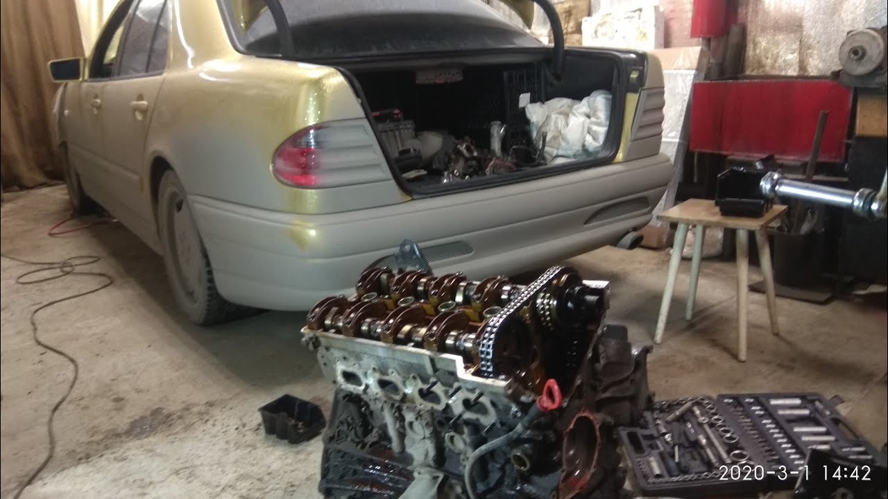 Мерседес W210 Капитальный ремонт двигателя М111 2,3L