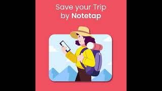 Notetap - All your travel notes in one app screenshot 1