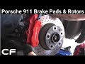 How to Change Porsche Brakes - Brake pad and rotor tutorial on my 911