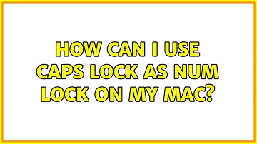 How can I use Caps Lock as Num Lock on my Mac? (2 Solutions!!)