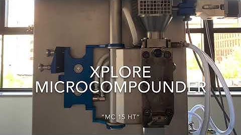 Xplore® MC 15 Micro Compounder Demo