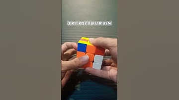 Easiest OLL Algorithms Part 22 • OLL 17 | #rubik #rubikscube #cfop #speedcubing #oll #shorts