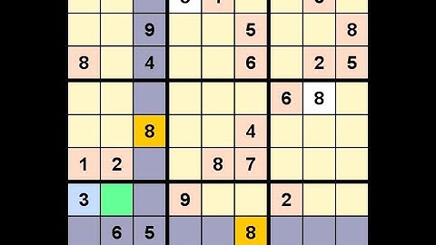 How to Solve New York Times Sudoku Hard June 2, 2020