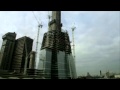 Construction of the shard london bridge tower timelapse