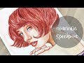 Watercolor Speedpaint | Redhead | by Renko