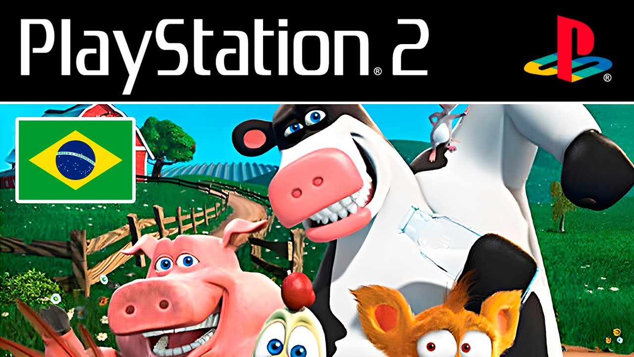 BARNYARD - O JOGO DE PS2, PC, GAMECUBE E Wii (PT-BR) 