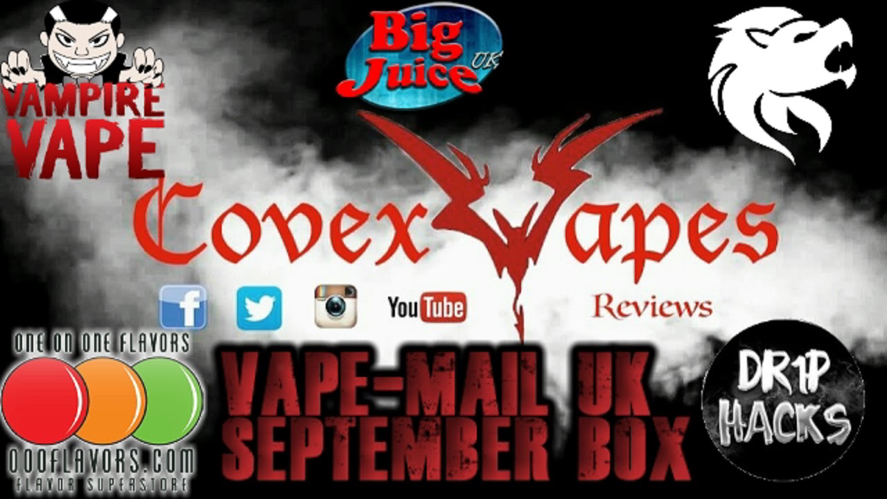 Vape Mail UK September Gold Subscription E liquid Review