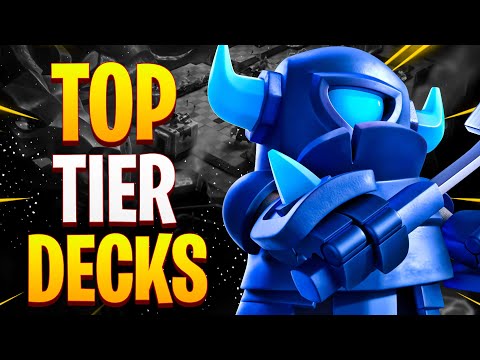 I LOVE these TOP RANKED CLASH ROYALE DECKS! 😍🏆