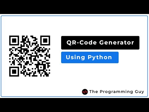How to generate a QR code using python | PYTHON | QRCODE