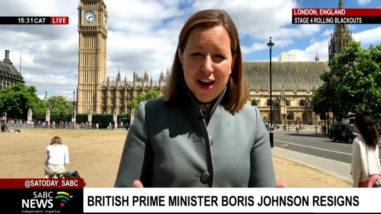 Reaction to Boris Johnson's resignation as Britain MP: Laura Makin-Isherwood