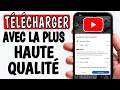 Comment modifier la qualit de tlchargement des vidos youtube 2024  tlcharger vidos youtube