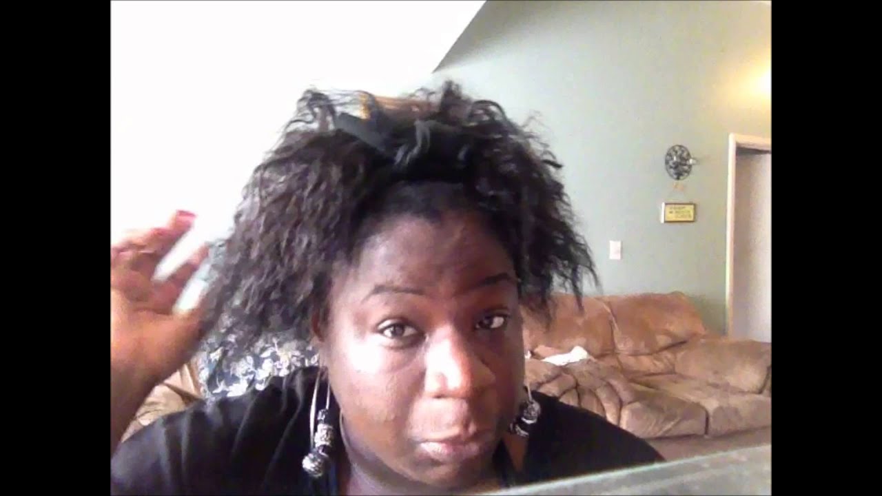 Natural Hair First Stages Of Hair Transition Youtube