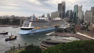 Huge Cruise Ship&#39;s bigger than Sydney Opera House~