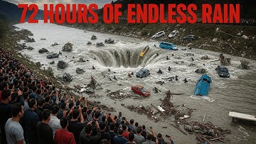🌧️ 72 Hours of Rain Wiped Out a Town in Seconds | AI-Generated Flood Disaster Simulation ⚠️