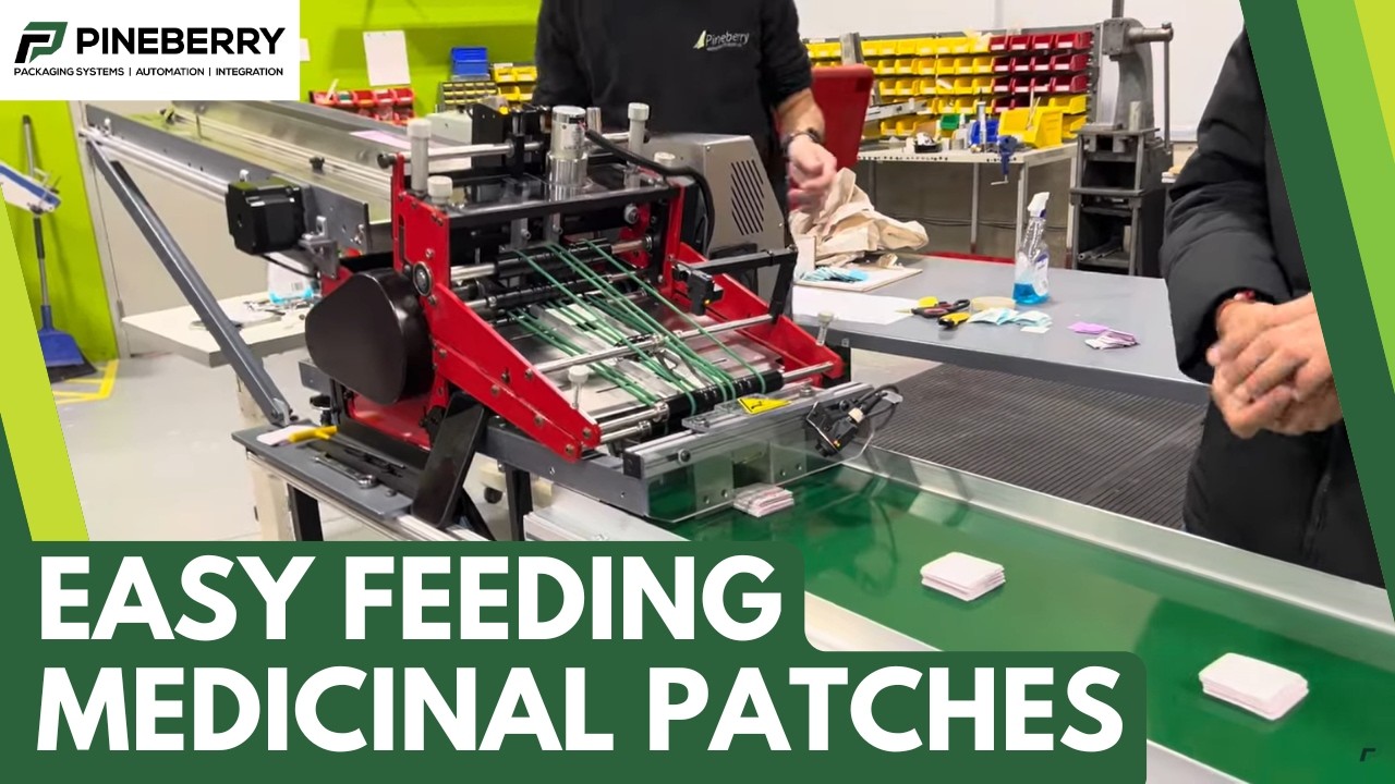 Friction Feeder solution for sorting and counting Medicinal Patches by ...