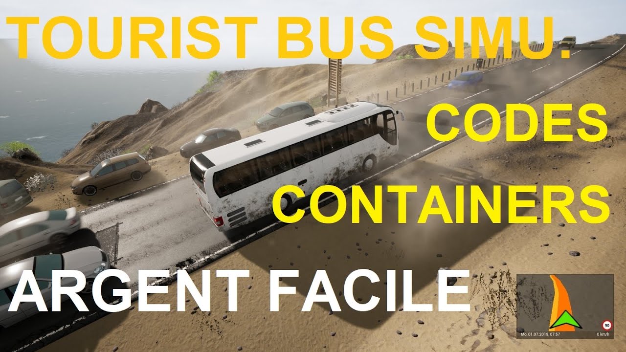  Guide Tourist Bus Simulator Argent Infini All Containers Codes YouTube