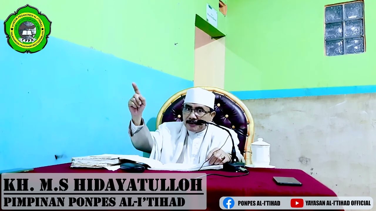Kajian Kitab Nadhom Tijan Hal. 8 (Hukum Adat Kabagi 3) | KH. Moch Syarif Hidayatulloh