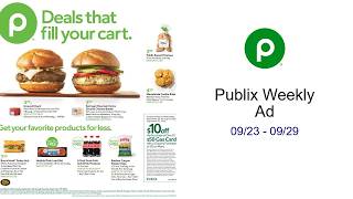 Full Publix Weekly Ad 09/23 - 09/29 Guide