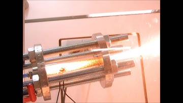 Acrylic/GOX hybrid rocket test