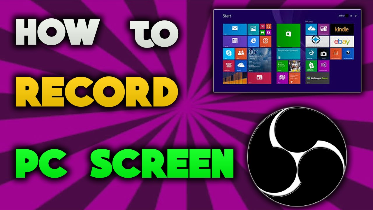 How to Record Your PC Screen for FREE! (Windows 7/8/10) YouTube