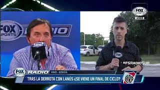 Picante cruce entre Roberto Leto y Mauro Palacios después de la eliminación de River