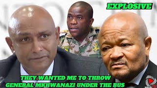 Col Deenalaydan Governor  Revealed secrets at the Madlanga Commission | Senzo Mchunu | Mkhwanazi