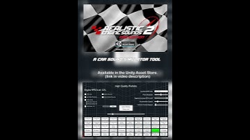 V10 German | Realistic Engine Sounds 2 | Unity Engine | #gamedev #audio #res2 #sfx #gameaudio