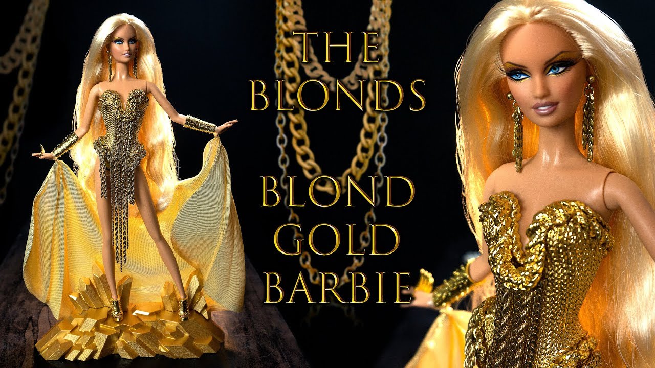 The Blonds Blond Gold Barbie The Most Beautiful Barbie In The World Toys Expression Youtube