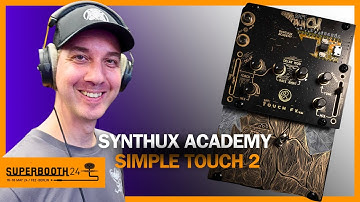 DIY Valhalla Reverb & Mutable Instruments MODULE - Synthux Academy Simple Touch 2