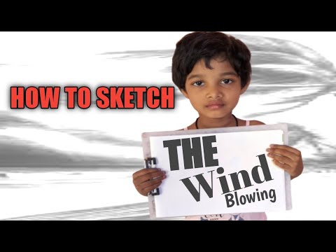 🔥 How to Draw Wind Blowing 🔥 @babyzeetv