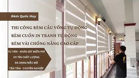 Rèm cầu vồng tự động - Rèm cửa tự động