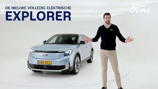 Ontdek De Nieuwe Elektrische Ford Explorer Walkaround Ford Nederland
